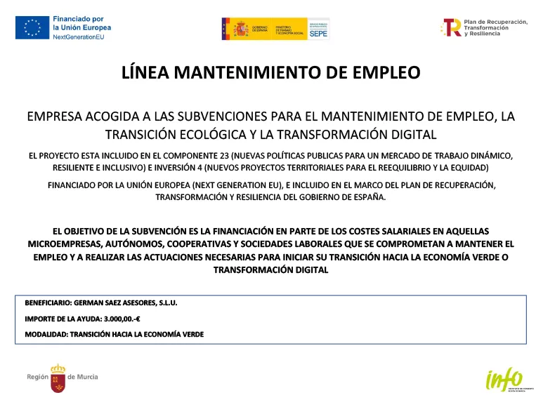 Financiado por la Unión Europea NextGenerationEU